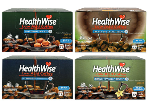 Bundle Pack! 4-pack of Swiss Water Decaf Kcups. - HealthWise Coffee