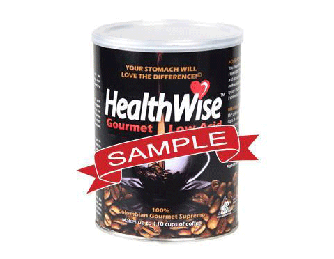 Sample Coffee Can - HealthWise Coffee